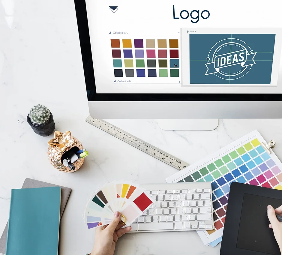Nuanciers et travail de conception graphique